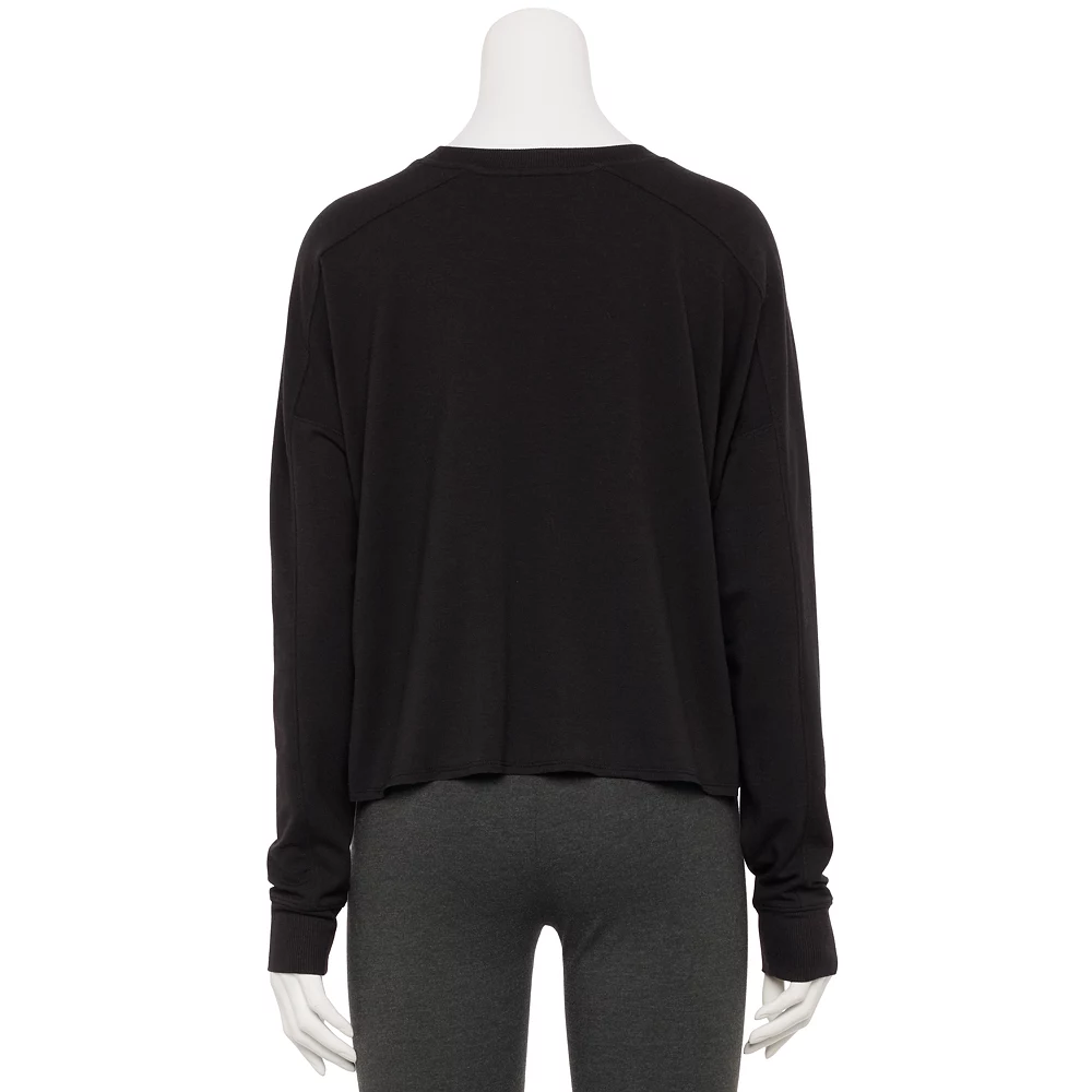 Women's Tek Gear® Easy French Terry Raw-Seam Tee 9 Women's Tek Gear® Easy French Terry Raw-Seam Tee - Image 9