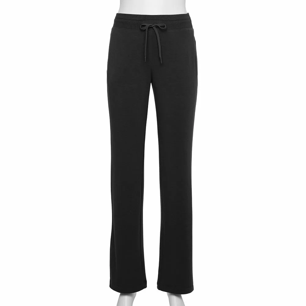 Women's Tek Gear® French Terry Straight-Leg Pants 4 Women's Tek Gear® French Terry Straight-Leg Pants - Image 4