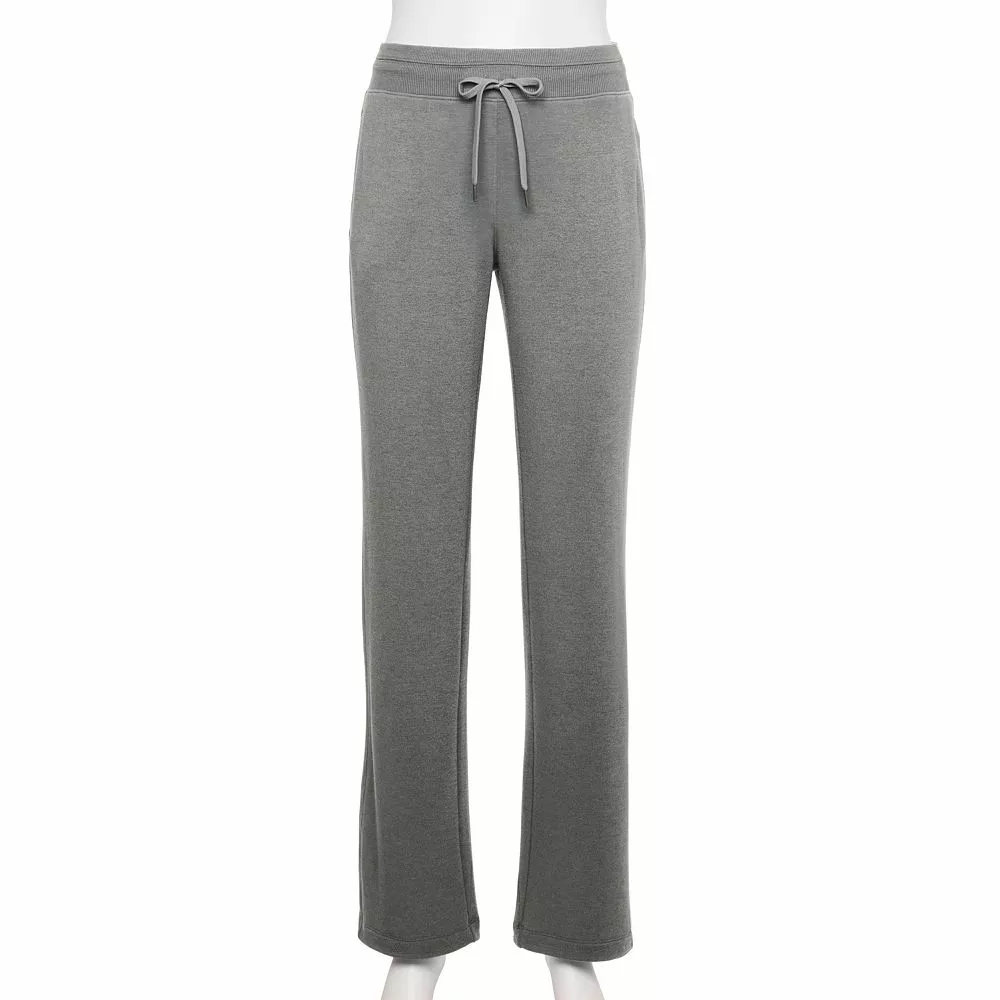 Women's Tek Gear® French Terry Straight-Leg Pants 3 Women's Tek Gear® French Terry Straight-Leg Pants - Image 3