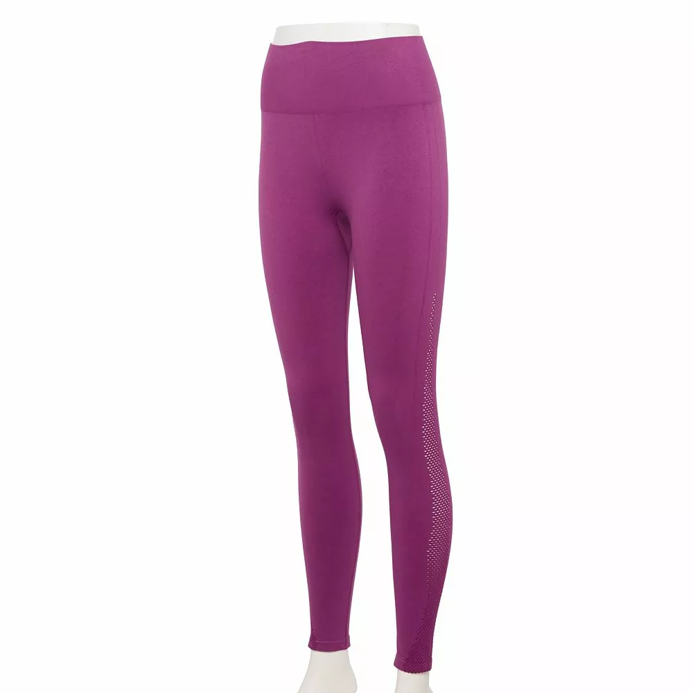 Women's Tek Gear® Seamless Mesh 7/8 Leggings 3 Women's Tek Gear® Seamless Mesh 7/8 Leggings - Image 3