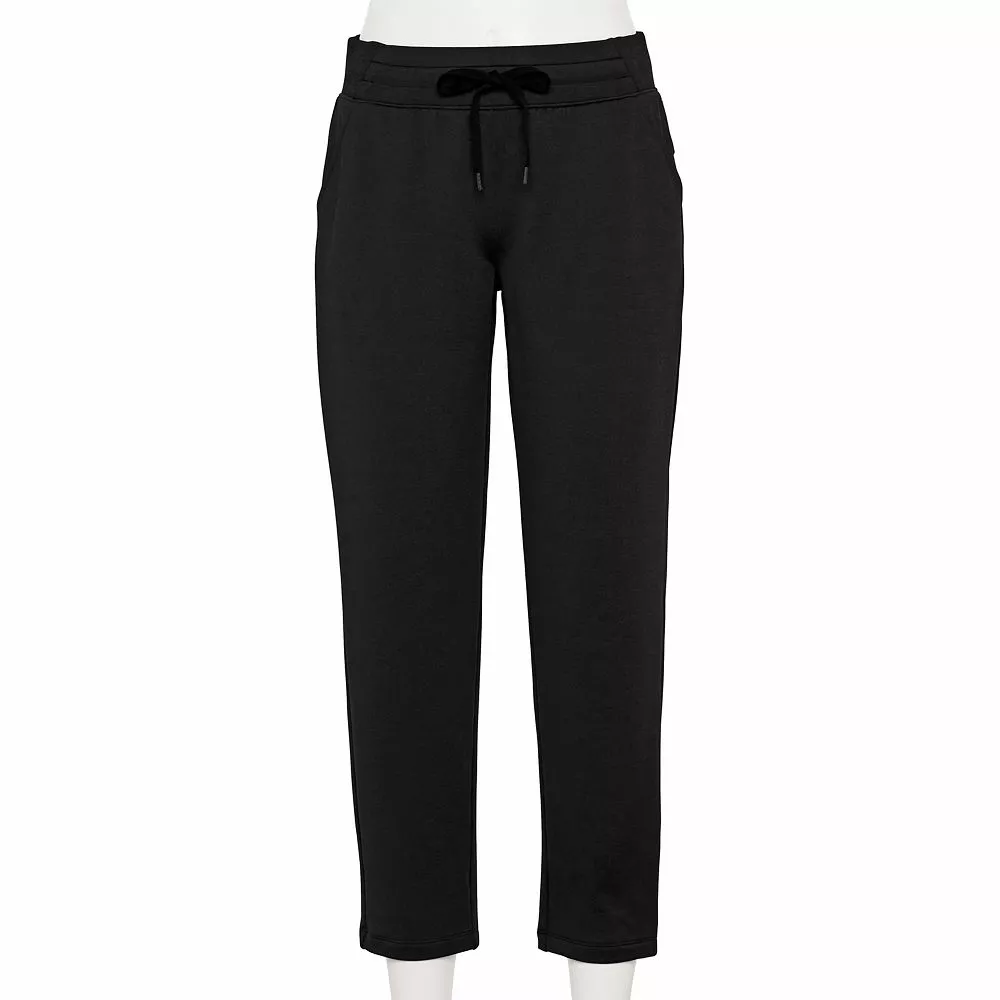 Petite Tek Gear® Weekend French Terry Ankle Pants 1 Petite Tek Gear® Weekend French Terry Ankle Pants