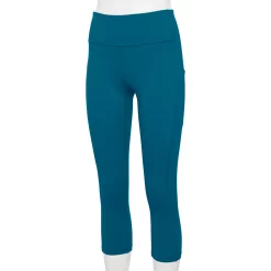 Women's Tek Gear® Ultrastretch Pocket High-Waisted Capri Leggings -Tek Gear store 5660787 Blue Crayon