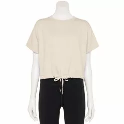 Women's Tek Gear® Stretch Fleece Cinched-Waist Top -Tek Gear store 5661373 Hammock