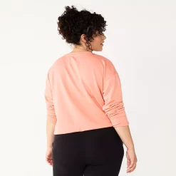 Women's Tek Gear® Stretch Fleece Cinched-Waist Top 14 Women's Tek Gear® Stretch Fleece Cinched-Waist Top -Tek Gear store 5661474 ALT