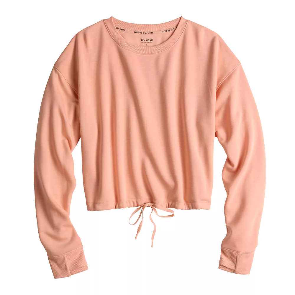 Women's Tek Gear® Stretch Fleece Cinched-Waist Top 8 Women's Tek Gear® Stretch Fleece Cinched-Waist Top - Image 8