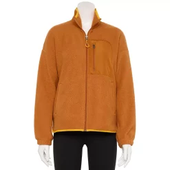 Women's Tek Gear® Sherpa Jacket -Tek Gear store 5661832 Nutmeg Bronze