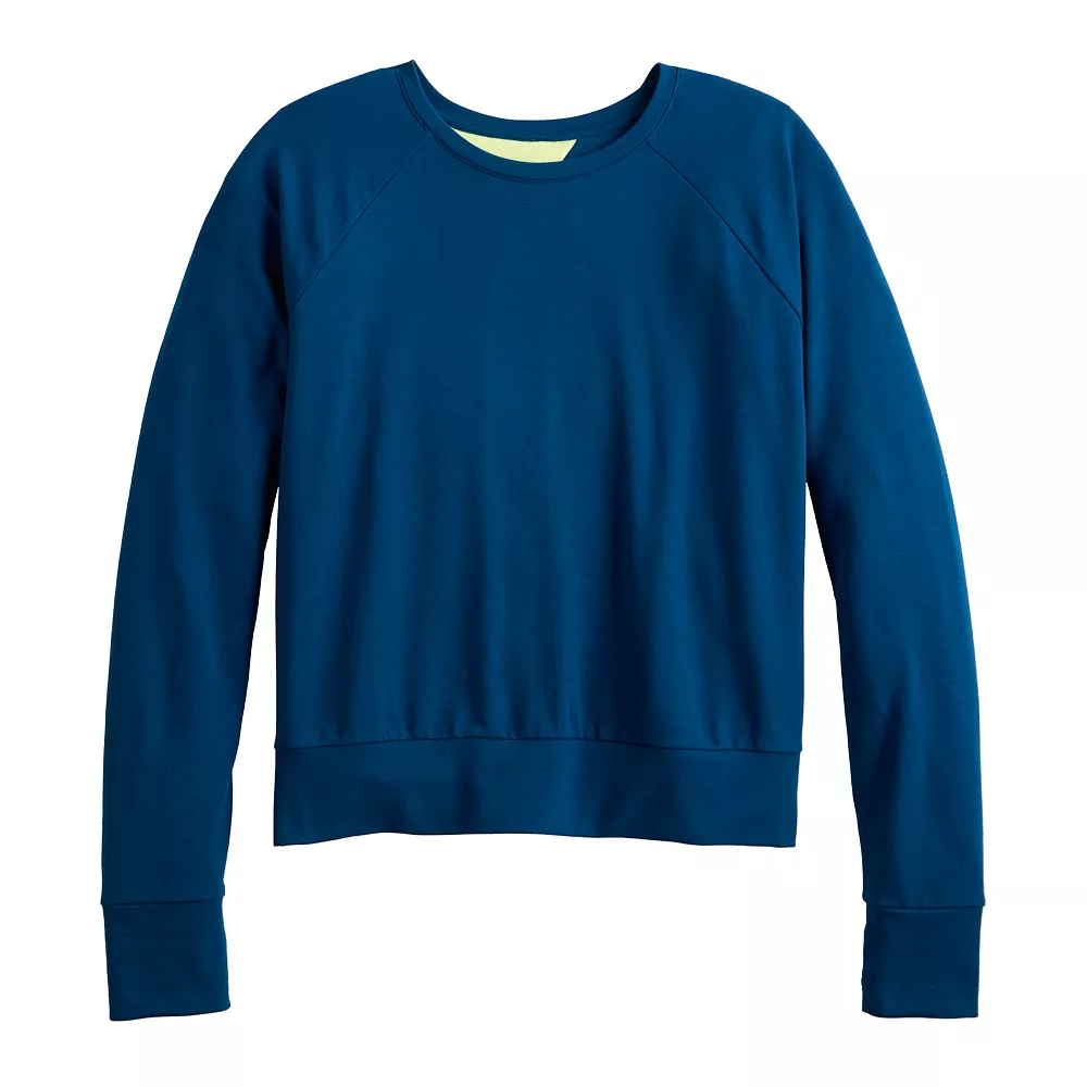 Women's Tek Gear® Keyhole Back Long-Sleeve Tee 5 Women's Tek Gear® Keyhole Back Long-Sleeve Tee - Image 5