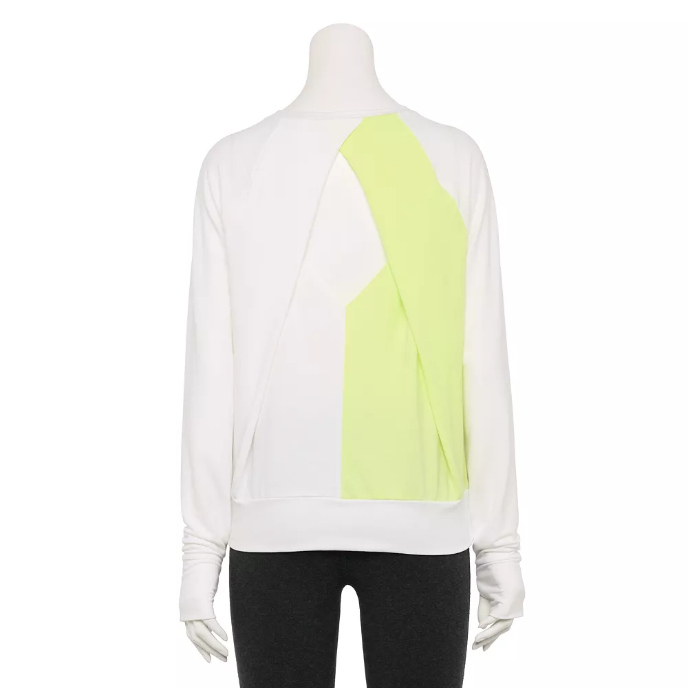 Women's Tek Gear® Keyhole Back Long-Sleeve Tee 6 Women's Tek Gear® Keyhole Back Long-Sleeve Tee - Image 6