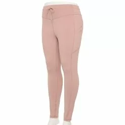 Plus Size Tek Gear® Ultrastretch Drawstring-Waist Leggings 9 Plus Size Tek Gear® Ultrastretch Drawstring-Waist Leggings -Tek Gear store 5662889 Martini Rose