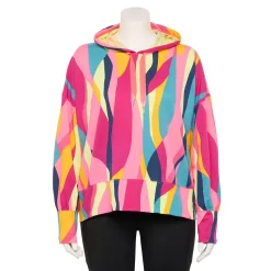 Plus Size Tek Gear® French-Terry Cropped Hoodie