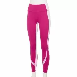Women's Tek Gear® Ultrastretch Colorblock 7/8 Leggings -Tek Gear store 5674432 Berry Colorblock