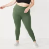 Plus Size Tek Gear® High-Waisted Shapewear Leggings 4 Plus Size Tek Gear® High-Waisted Shapewear Leggings -Tek Gear store 5720679 Esta Olive