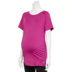 Maternity Tek Gear® Workout Tee -Tek Gear store 5913951 Fantasy Berry
